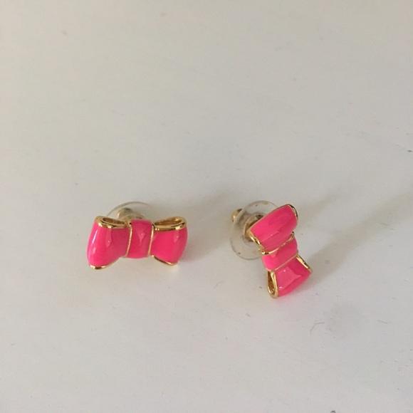 kate spade Jewelry - Kate Spade Pink Bow earrings kate spade Jewelry - Kate Spade Pink Bow earrings